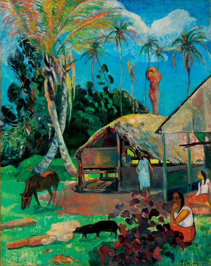  保罗·高更 Paul Gauguin —— 黑猪